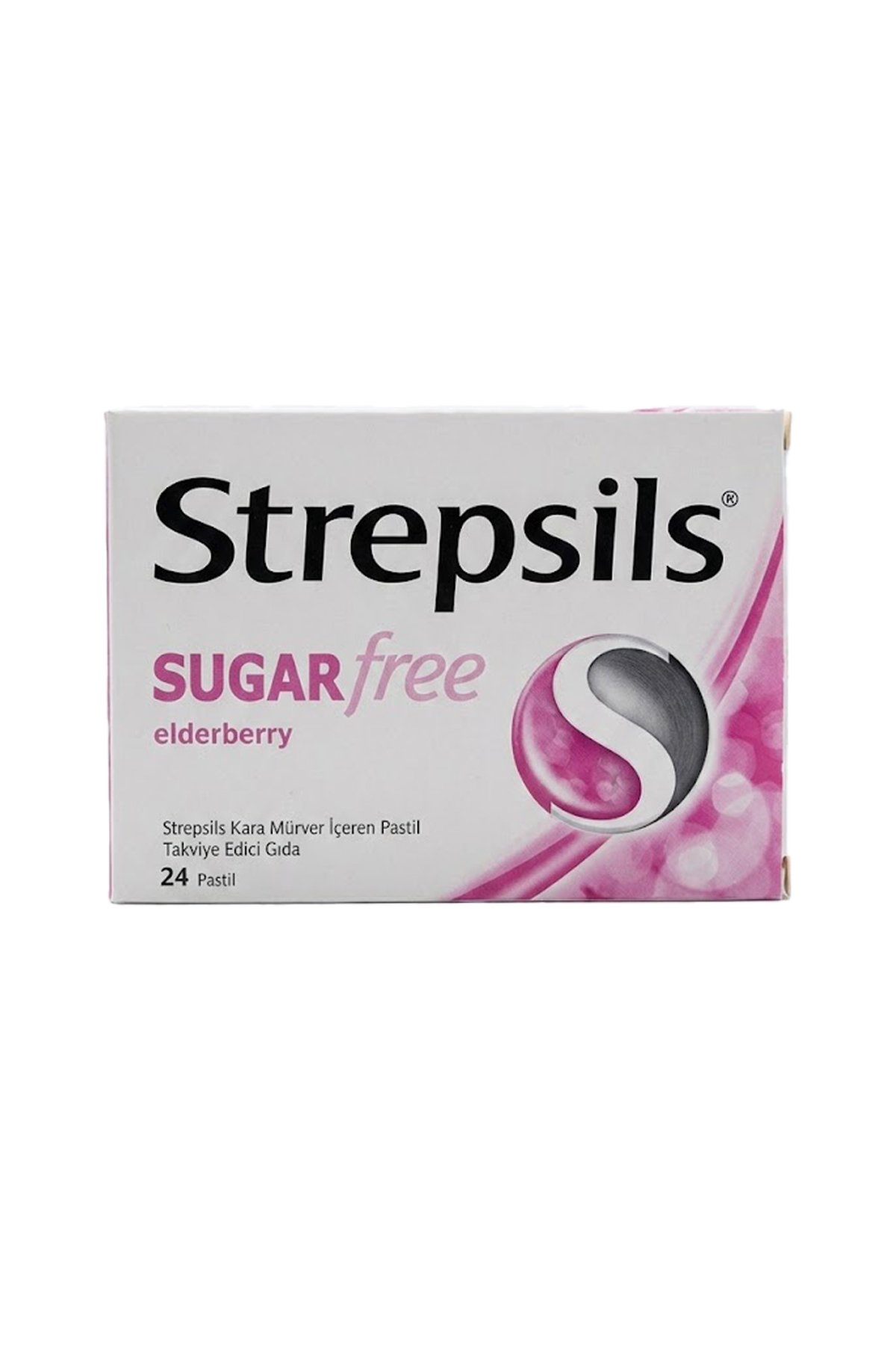 Strepsils Elderberry Karamürver Şekersiz 24 Pastil