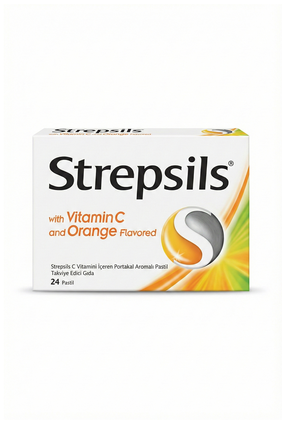 Strepsils Portakal Aromalı Pastil