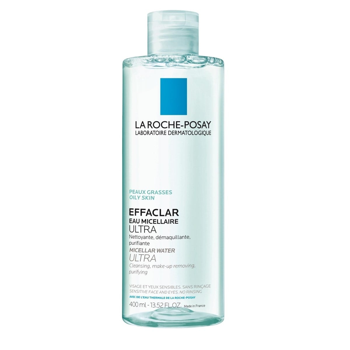 La Roche Posay Effaclar Eau Micellaire Ultra 400 ml -Ultra Yağlı Ciltler için Misel Su Temzileyici-TonikLA ROCHELa Roche Posay Effaclar Eau Micellaire Ultra 400 ml -Ultra Yağlı Ciltler için Misel Su 