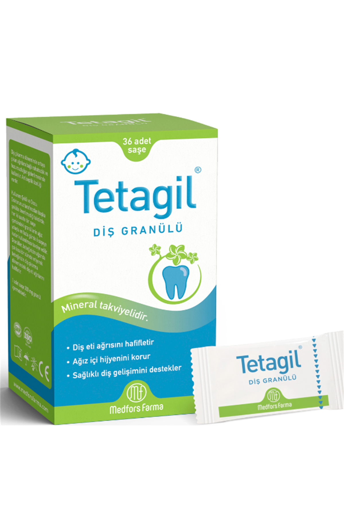 Tetagil Diş Granülü 36 Saşe