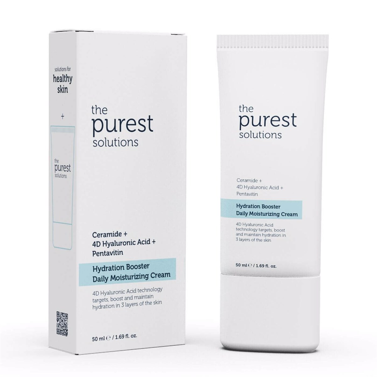 The Purest Solutions 24 Saat Etkili Günlük Yoğun Nemlendirici Bakım Kremi 50 ml