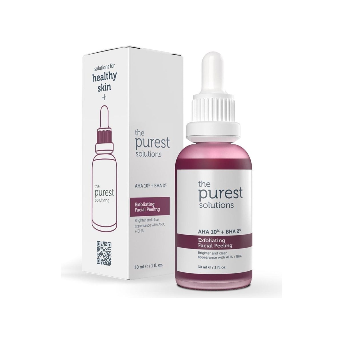 The Purest Solutions Canlandırıcı & Cilt Tonu Eşitleyici Yüz Peeling Serum 30 ml