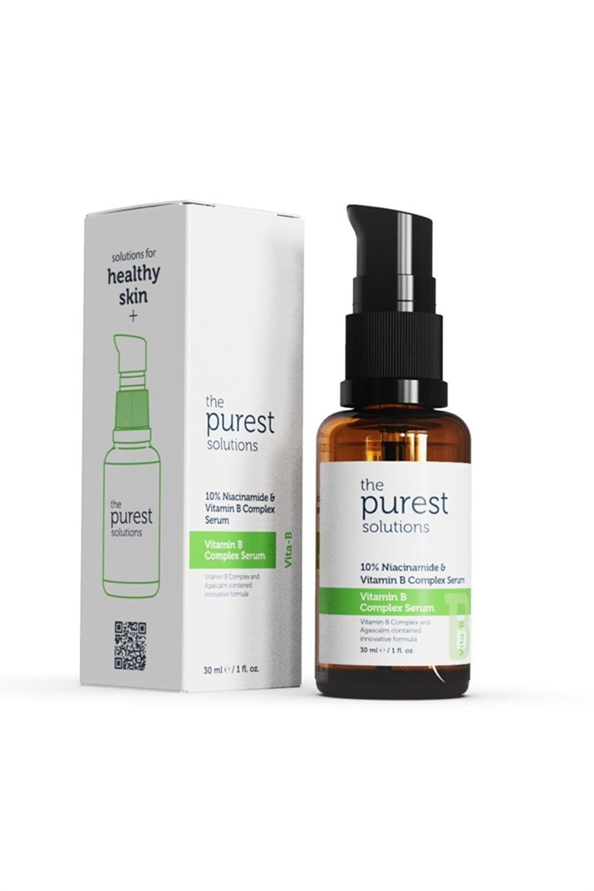 The Purest Solutions Vitamin B Complex Serum 10% Niacinamide & Vitamin B 30 ml
