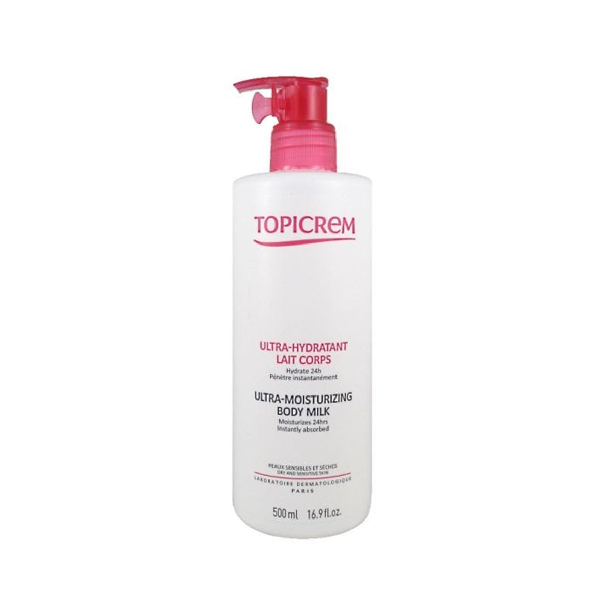 Topicrem Ultra Moisturizing Body Milk 500 ml
