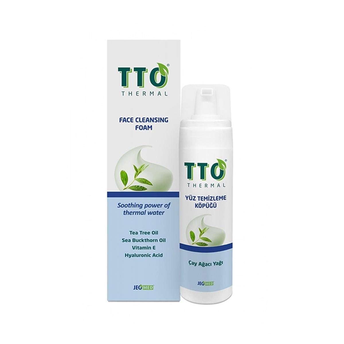 TTO Termal Yüz Temizleme Köpüğü 200 ml