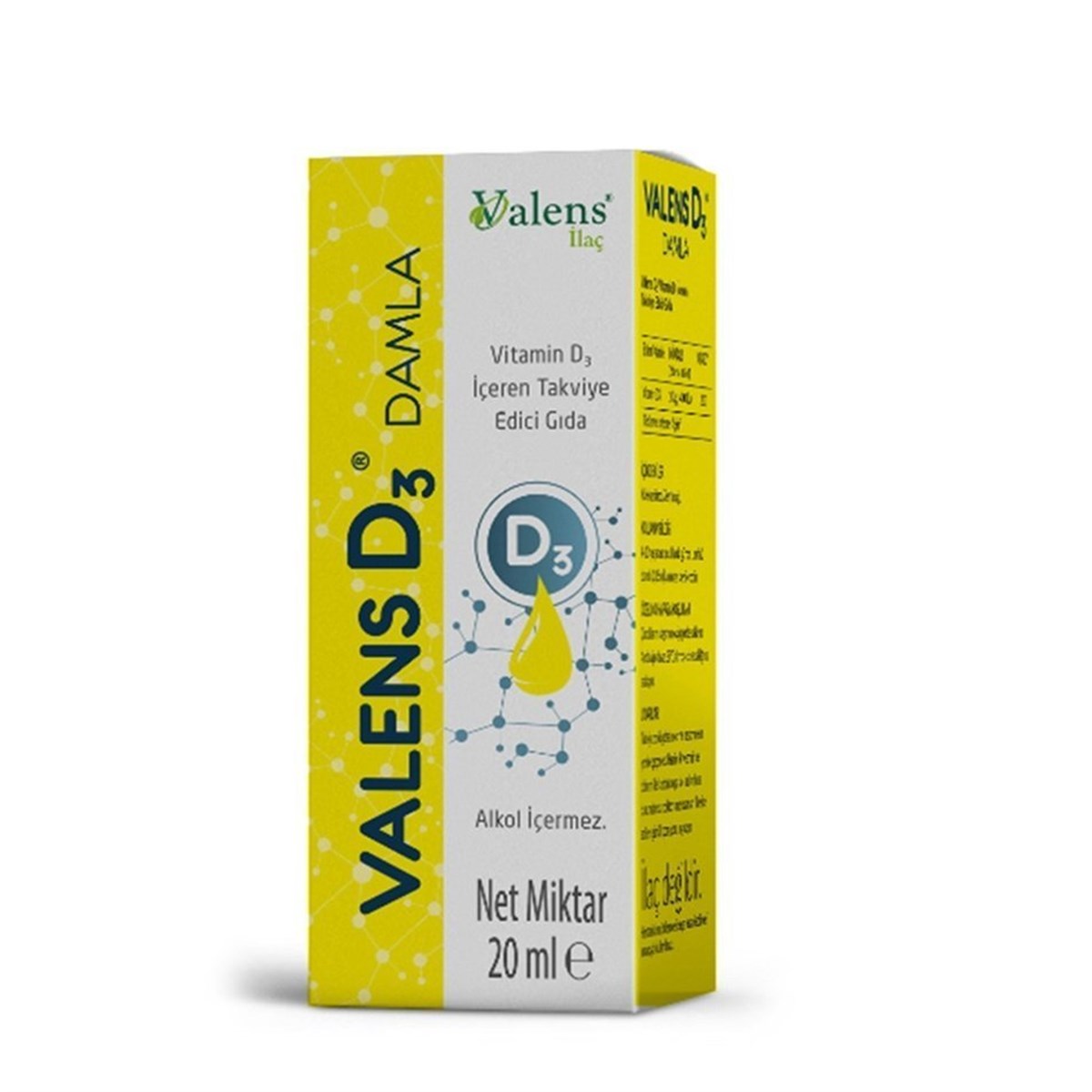 Valens D3 Damla 400 IU 20 ml