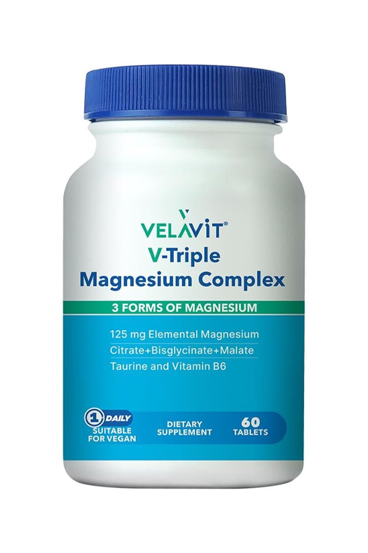 Velavit V Triple Magnesium Complex 60 Kapsül