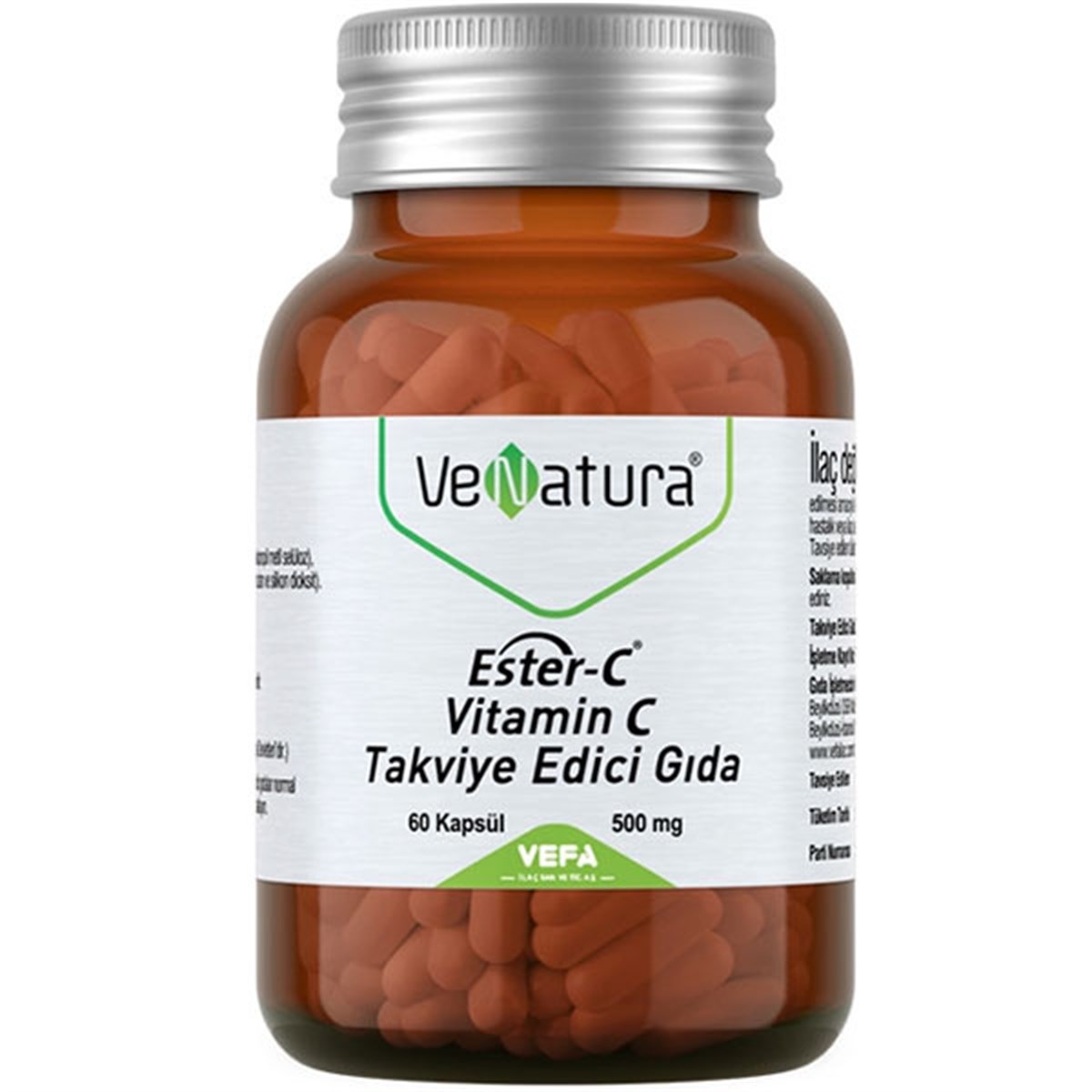Venatura Ester C Vitamin C 60 Kapsül