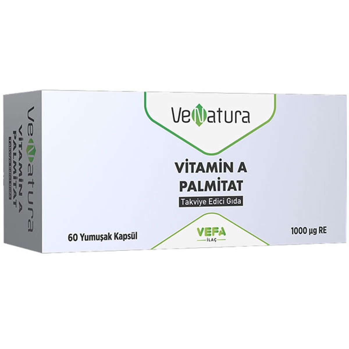 Venatura Vitamin A Palmitat 60 Kapsül