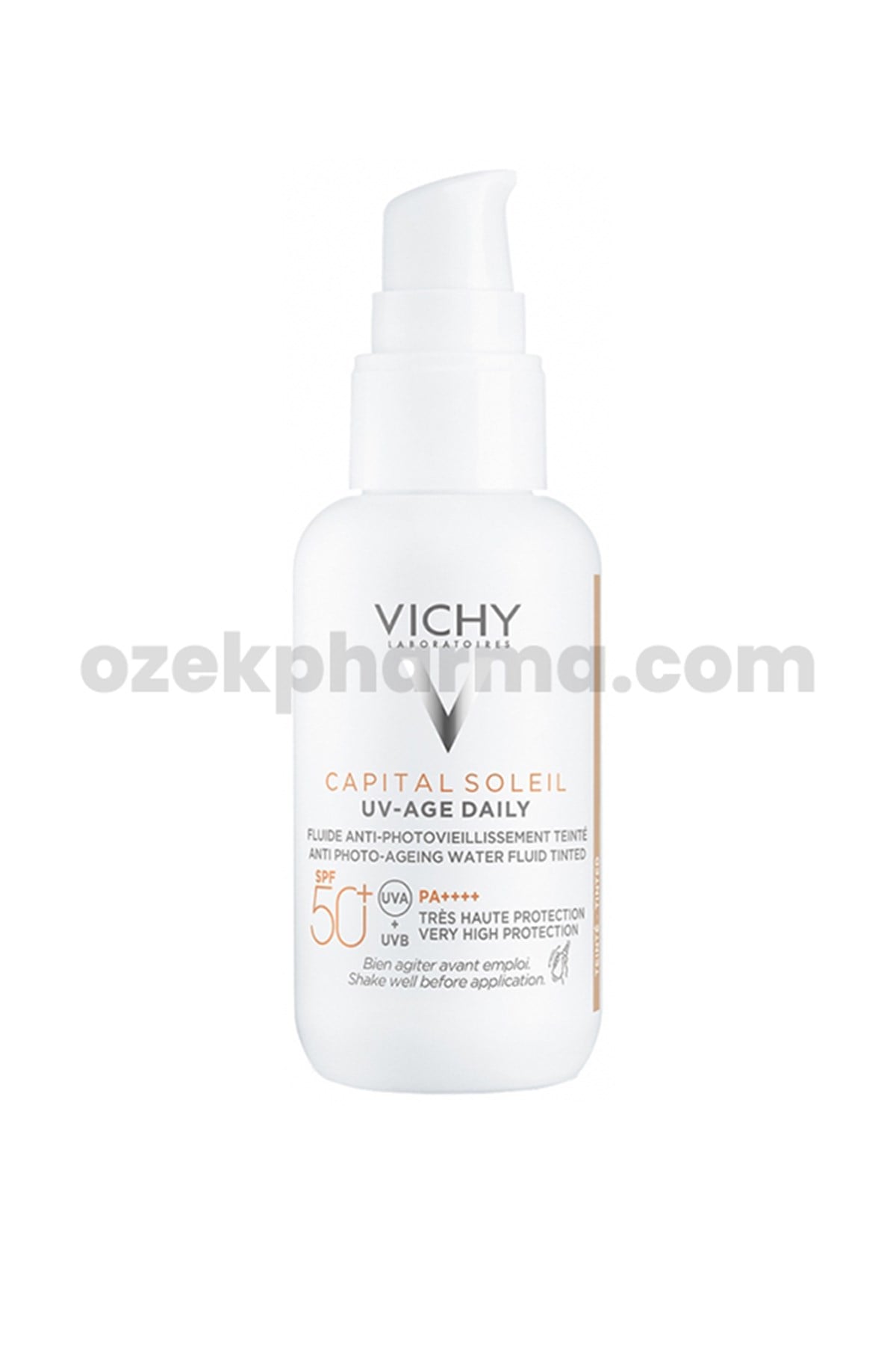 Vichy Capital Soleil UV-Age Daily SPF 50+ Renkli Güneş Koruyucu Krem 40 ml
