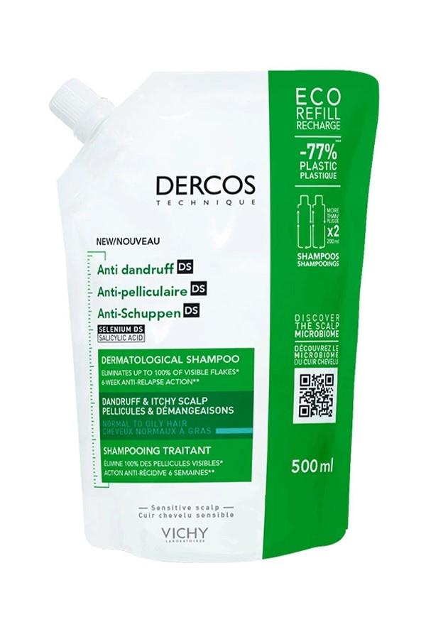 Vichy Dercos Anti Dandruff Şampuan 500ml - Normal ve Yağlı