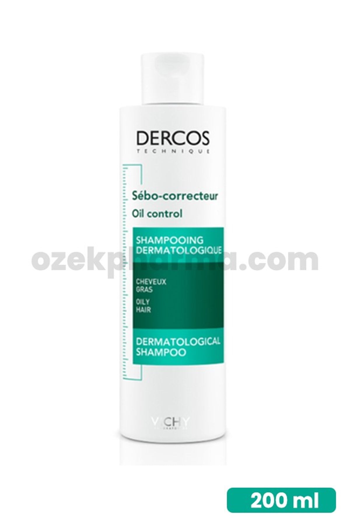 Vichy Dercos Oil Control Yağlanma Karşıtı Bakım Şampuanı 200ml