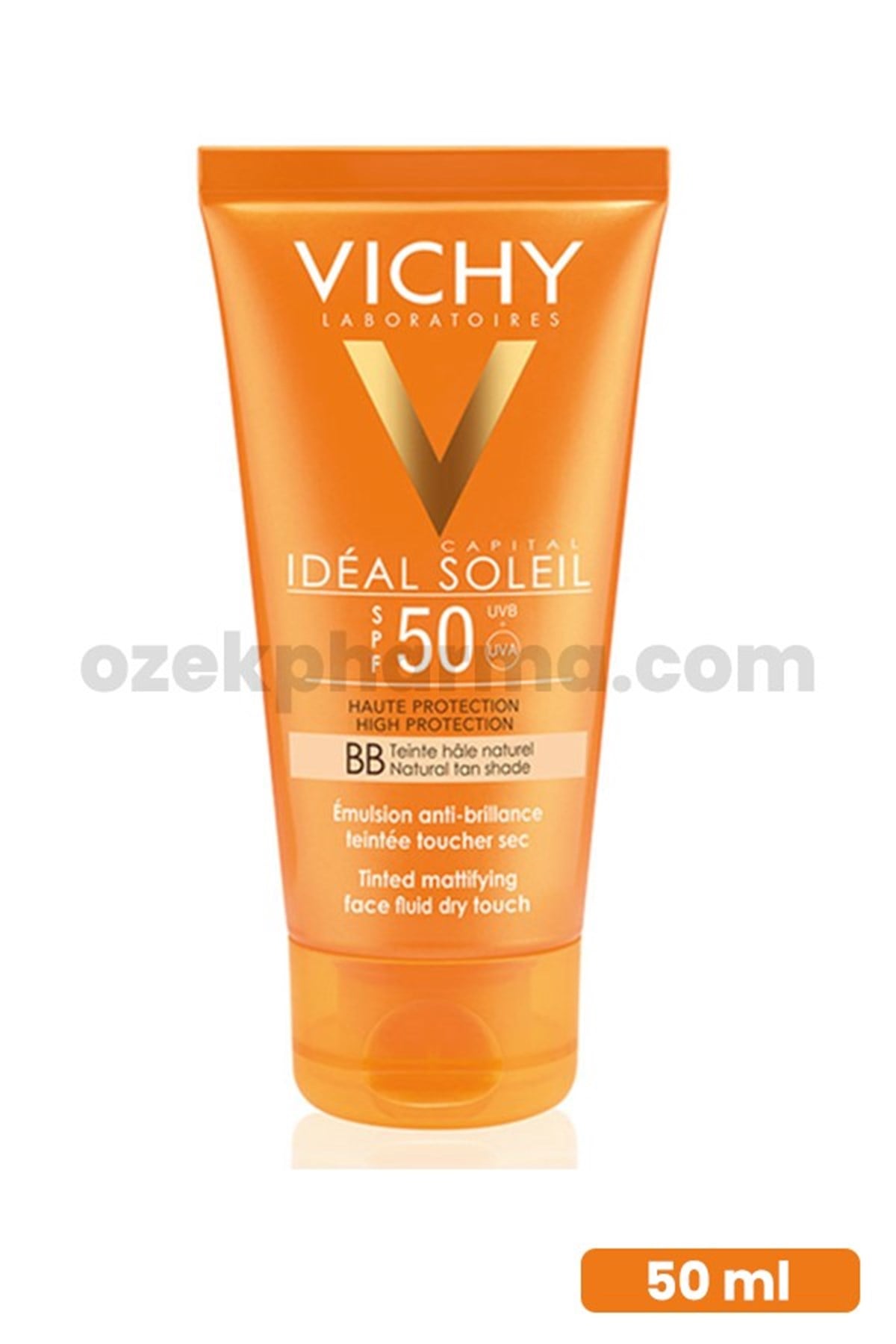 Vichy Ideal Soleil Spf 50+ Güneş Koruyucu BB Emülsiyon Renkli 50 ml