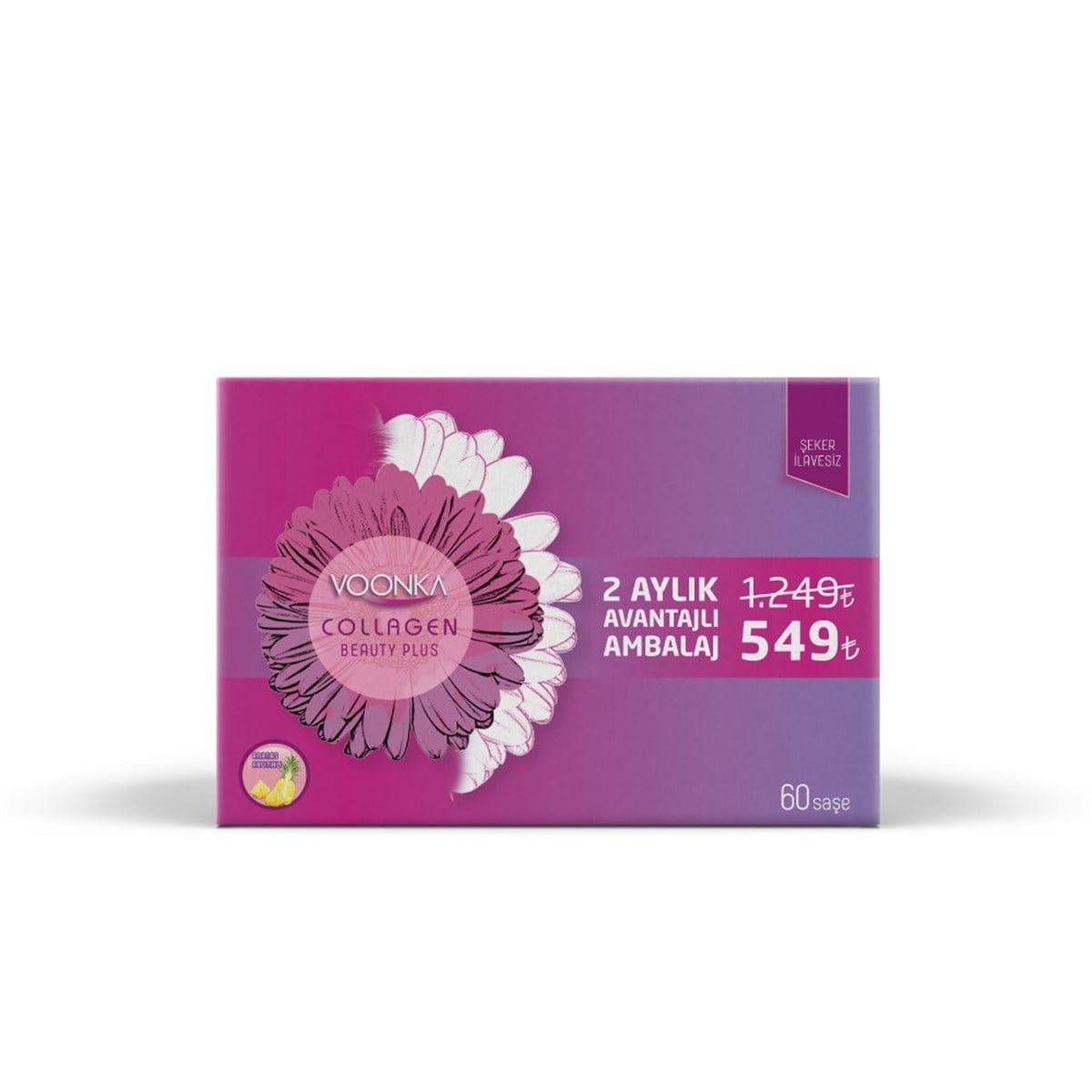 Voonka Collagen Beauty Plus 60 Saşe