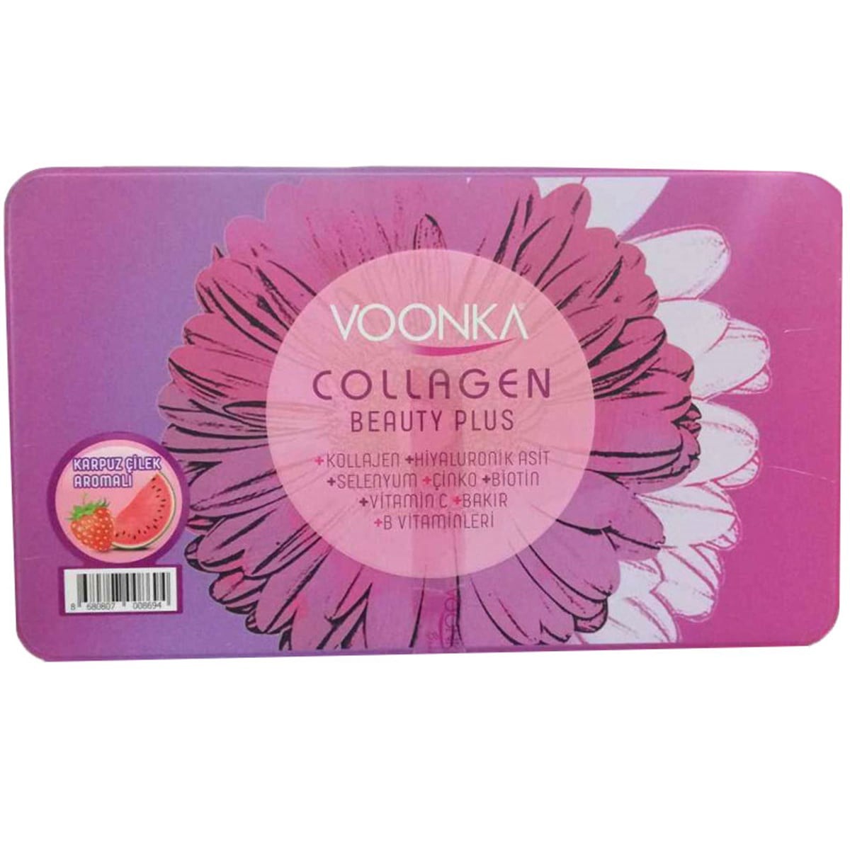 Voonka Collagen Beauty Plus Saşe 30'lu - Karpuz & Çilek Aromalı
