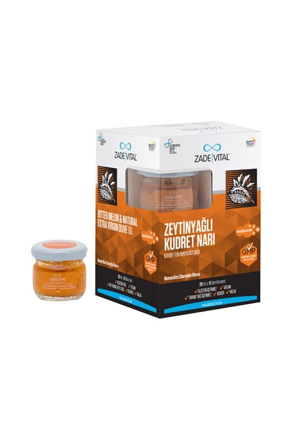 Zade Vital Kudret Narı Zeytınyaglı 20ml 8 Cam Kavanoz
