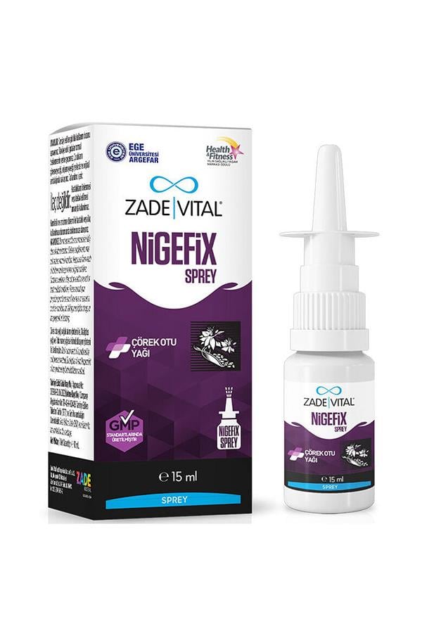 Zade Vital Nigefix Nazal Sprey 15 ml