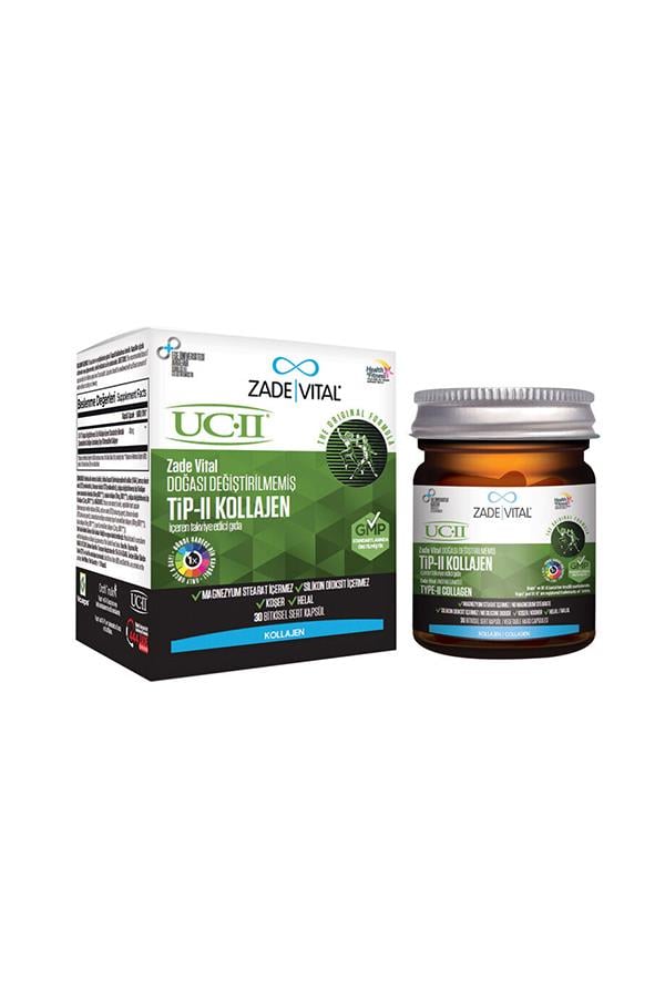 Zade Vital UC-II Tip-II Kolajen 30 Kapsül