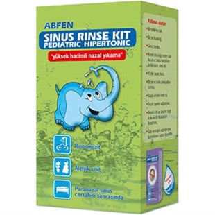 Abfen Sinus Rinse Kit Pediatric Hipertonic