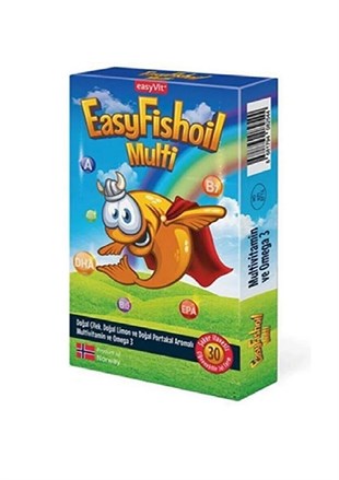 EasyFishoil Multi 30 Jel Tablet