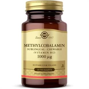 Solgar Methylcobalamin Sublingual 1000 mg 30 nuggets