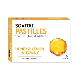 Sovital Honey Lemon Vitamin C Pastil 24 Adet
