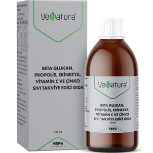 Venatura Beta Glukan, Propolis, Ekinezya, Vitamin C ve Çinko 150 ml