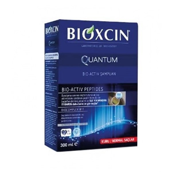 BIOXCIN Quantum Şampuan 300 ml Kuru ve Normal SaçlarDökülme KarşıtıBIOXCINBIOXCIN Quantum Şampuan 300 ml - Kuru ve Normal Saçlar | ozekpharma.comBIOXCIN Quantum Şampuan 300 ml Kuru ve Normal Saçlar