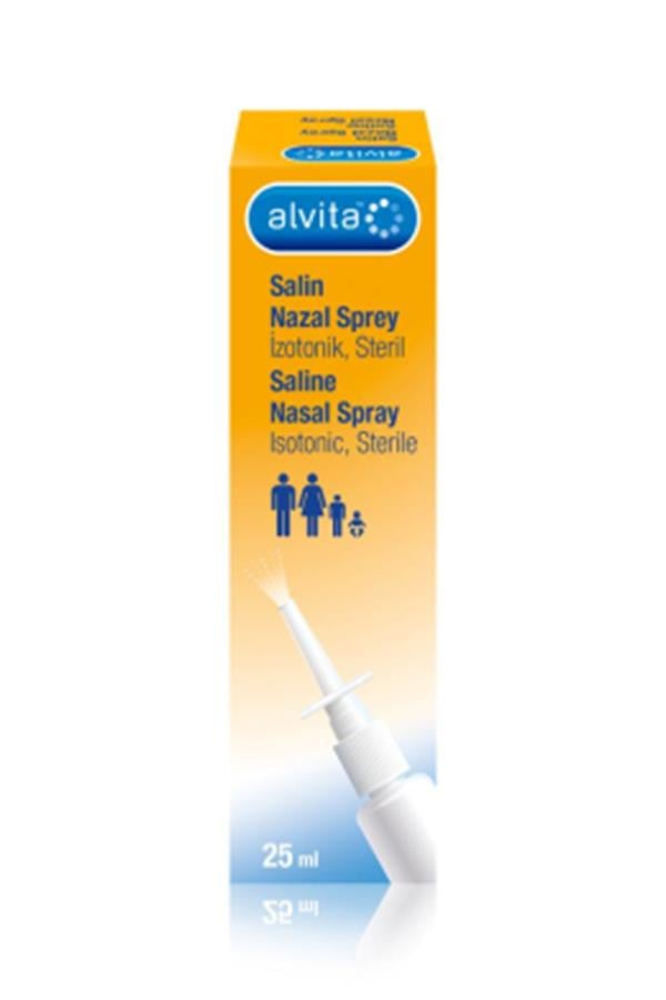 Alvita Salin Nazal Sprey 25 ml