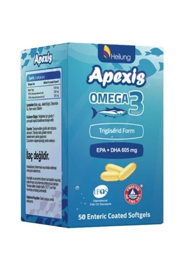 Apexis Omega-3 50 Kapsül