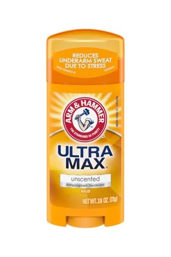 Arm Hammer Ultra Max Unscented Antiperspirant Deodorant Stick 73 gr