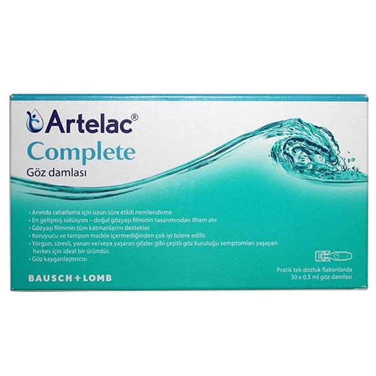 Artelac Complete Göz Damlası 30 x 0,5 ml | ozekpharma.com