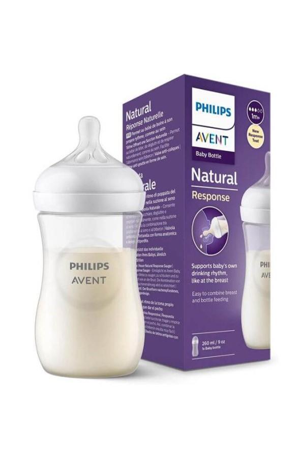 Avent Natural Response Doğal Tepkili PP Biberon 1+ Ay 260 ml
