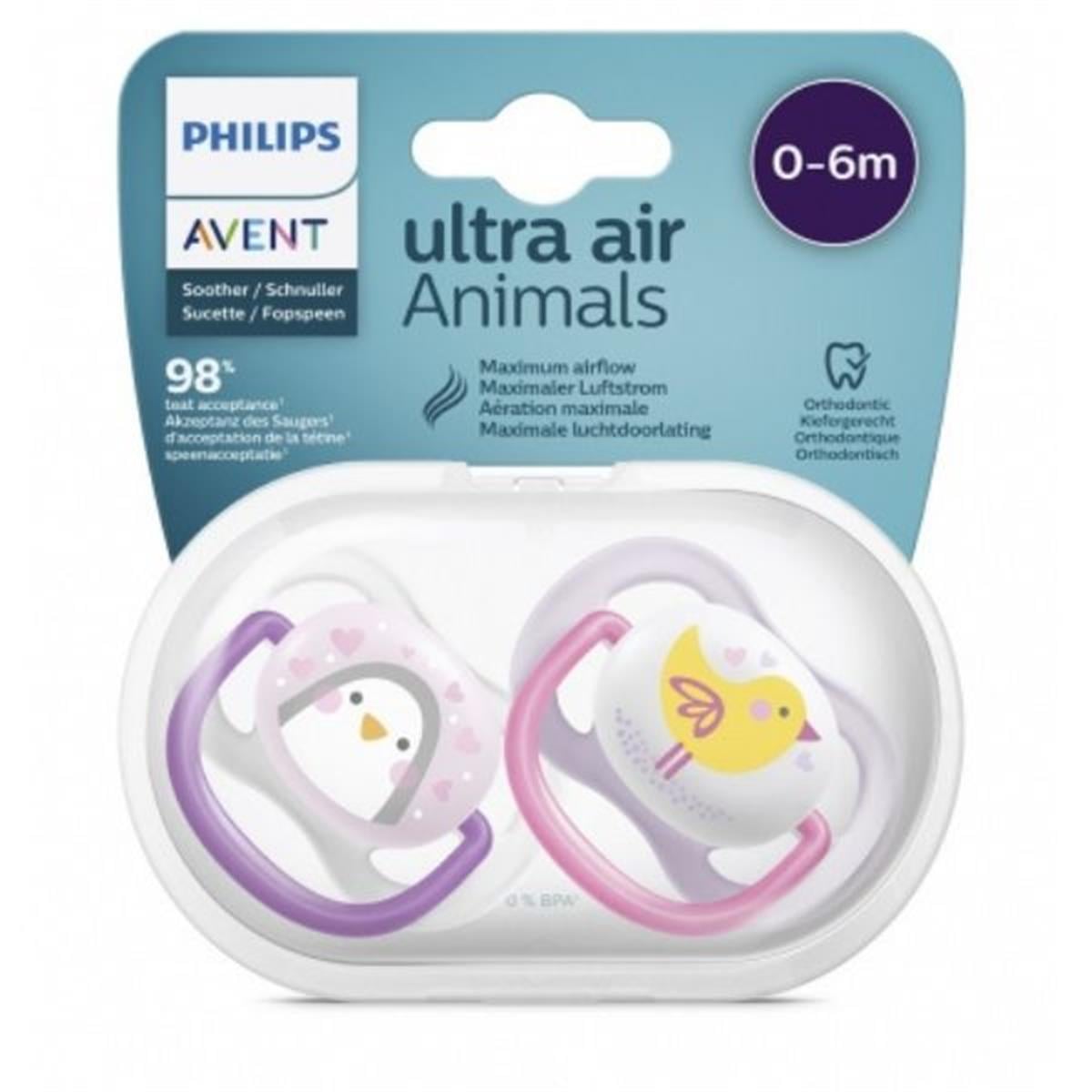 Avent SCF080/06 Ultra Air Animals 0-6 Ay Emzik