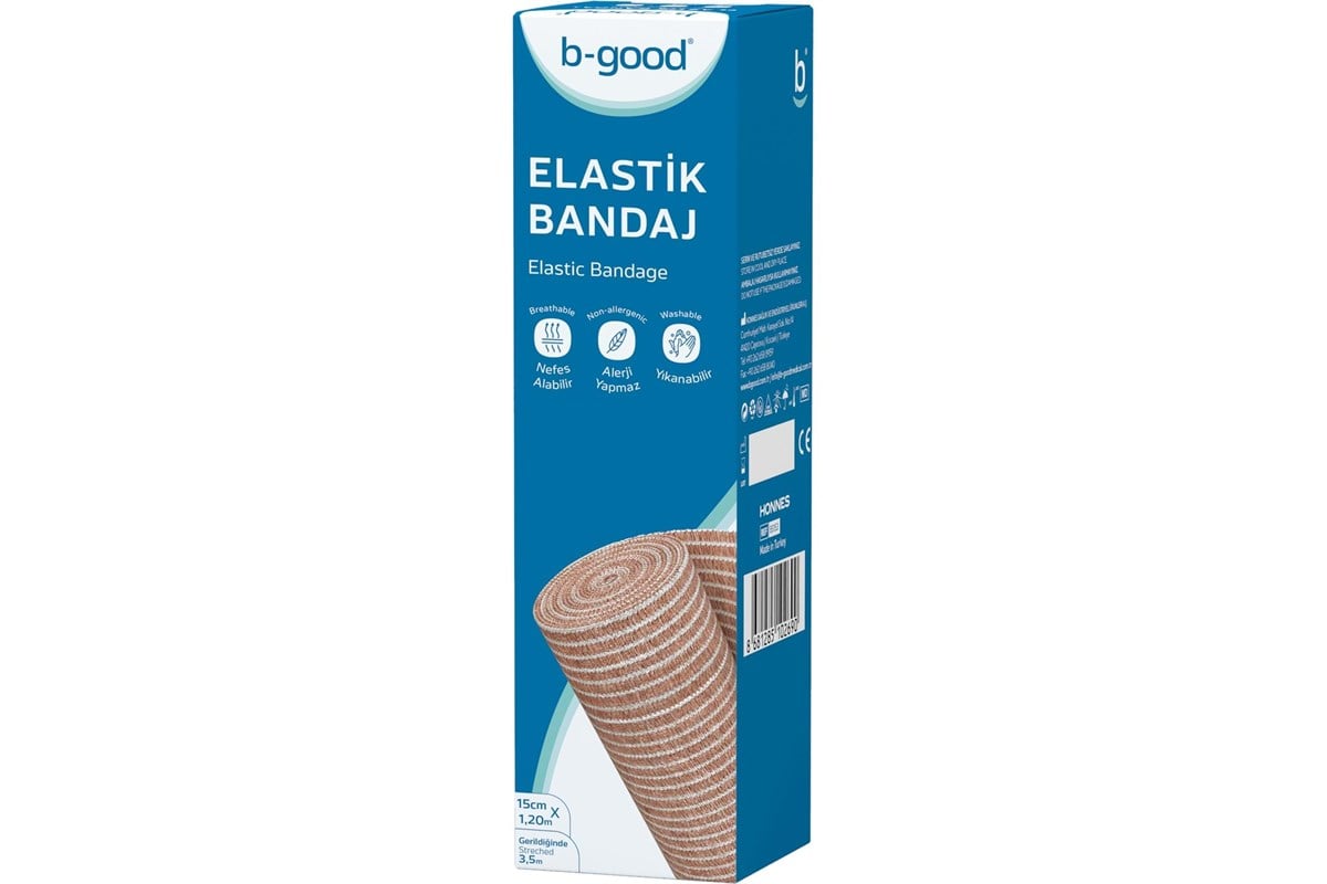 B-Good Elastik Bandaj 15 cm x 3,5 m