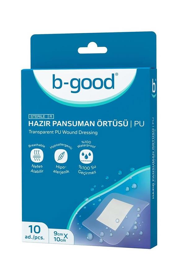B-GOOD Hazır Pansuman Ortu 9cm*10cm 10'lu
