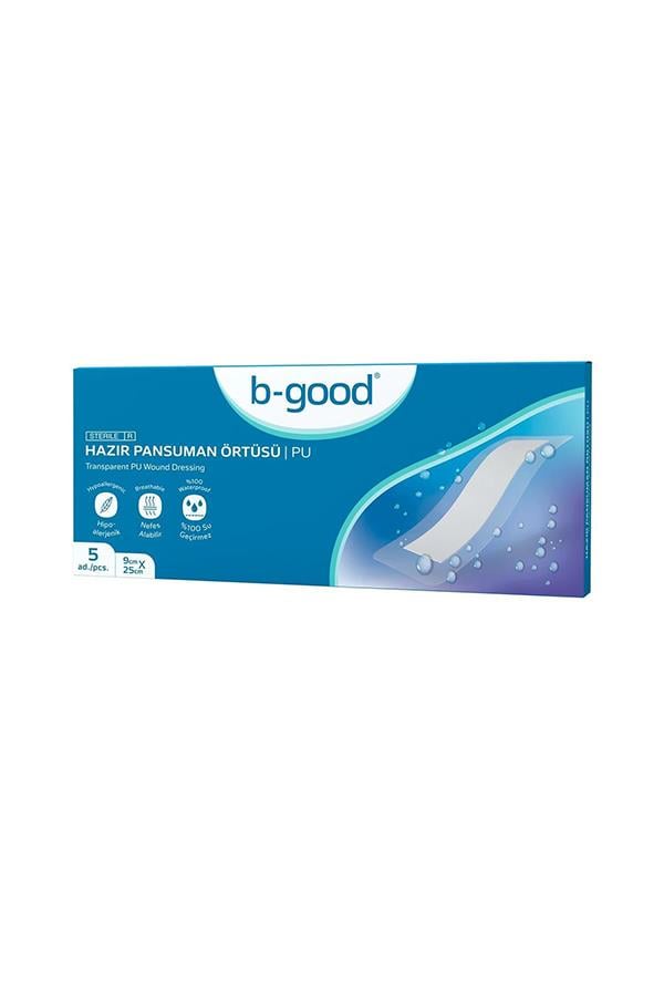 B-Good Hazır Pansuman Örtü Su Geçirmez 9x25 cm 5'li