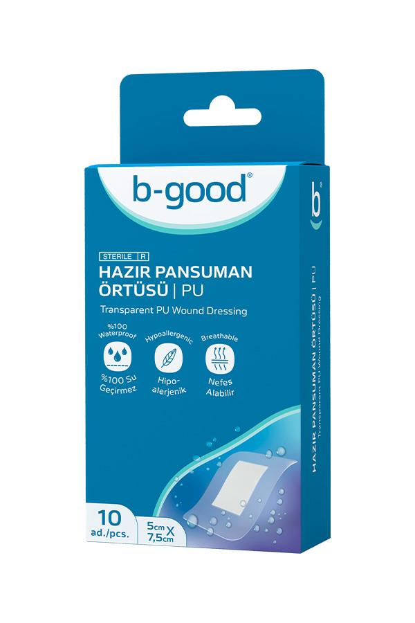 B-Good Hazır Pansuman Örtüsü 5cmx7,5cm 10 Adet