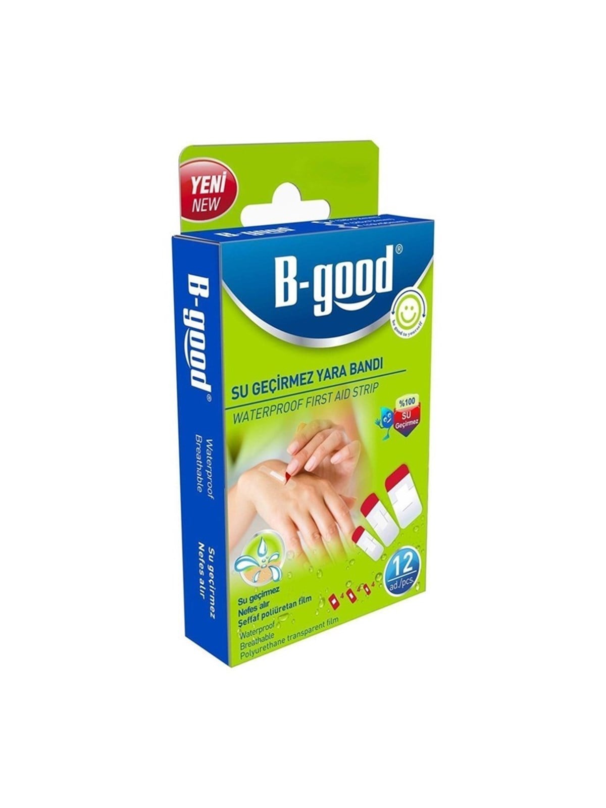 B Good Su Geçirmez Yara Bandı 12 Adet