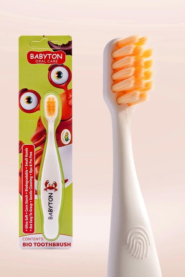 Babyton Bio Diş Fırçası Yengeç