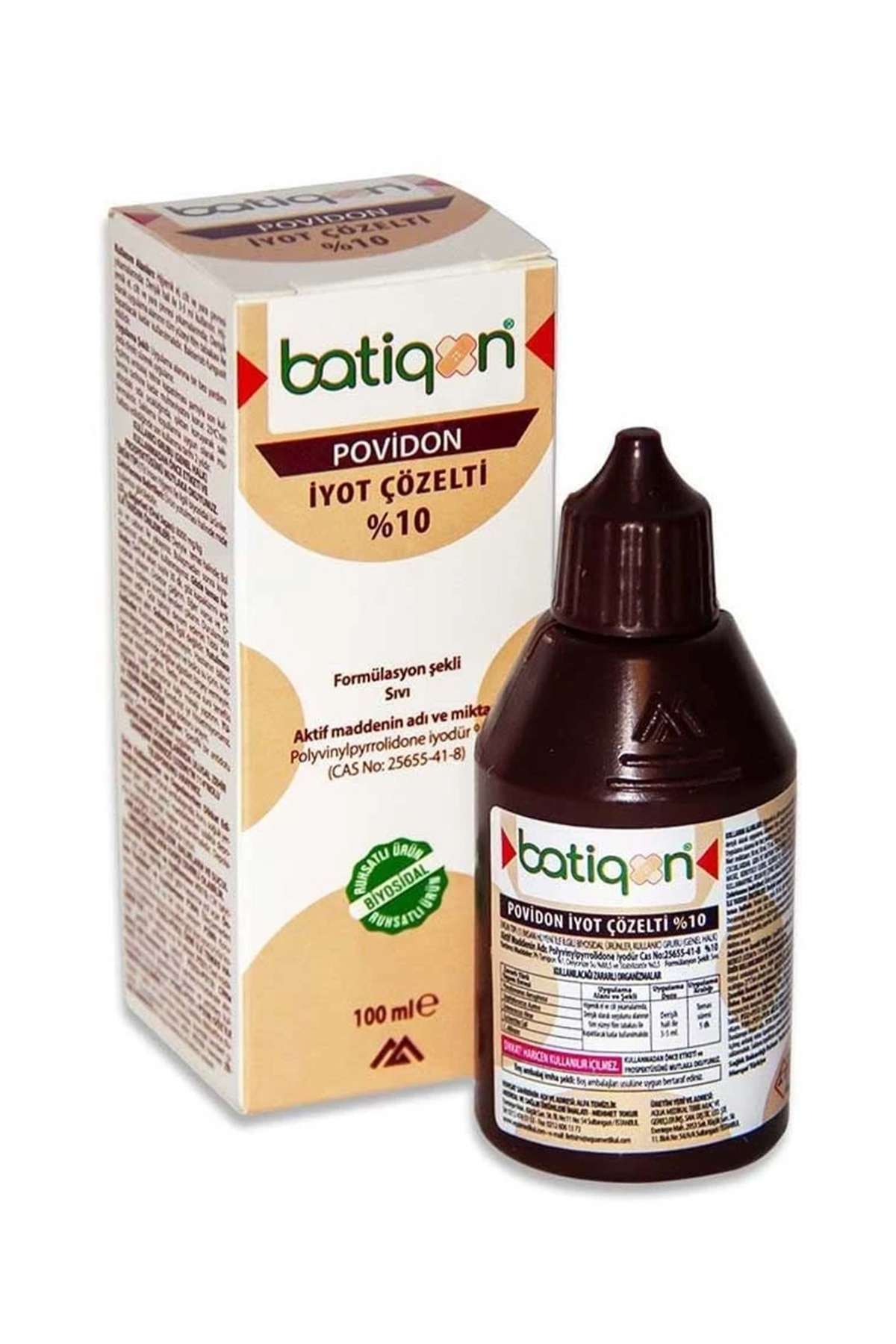 Batiqon Antiseptik Solüsyon 100 ml