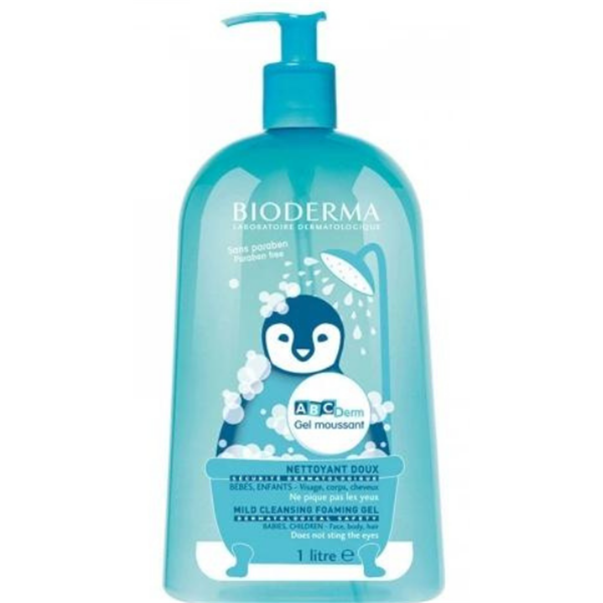 Bioderma Abcderm Foaming Cleanser 1lt - Bebek Ve Çocuklar İçin Vücut Yıkama Jeli