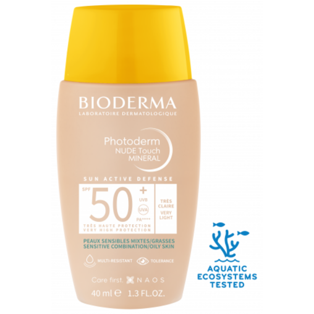 Bioderma Photoderm Nude Touch Very Light Spf50+ 40 ml