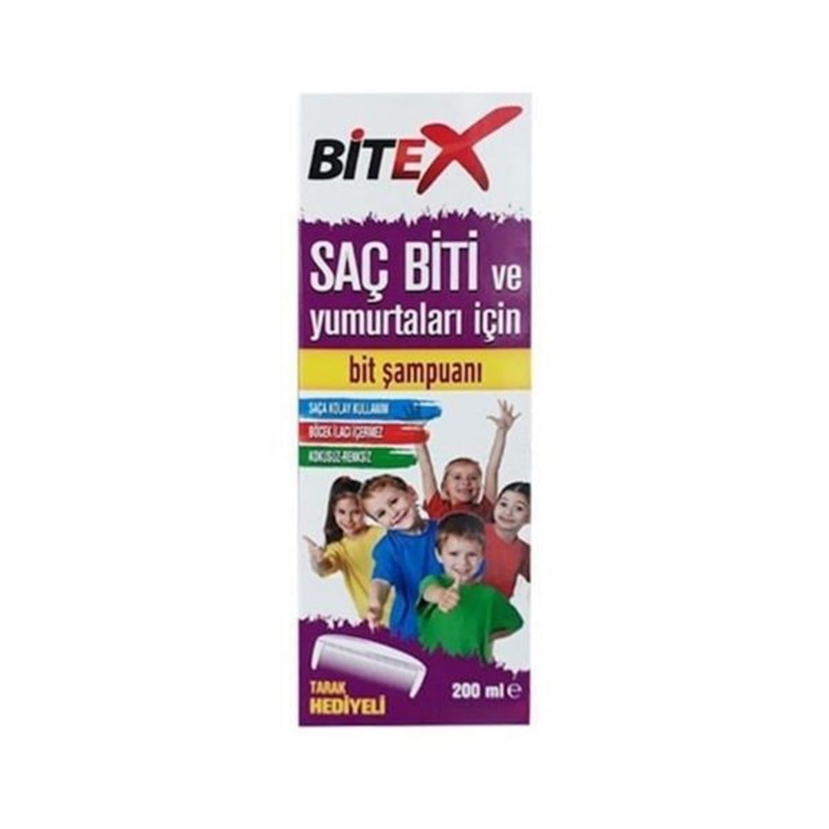 Bitex Bit Şampuanı 200 ml - Tarak Hediyeli