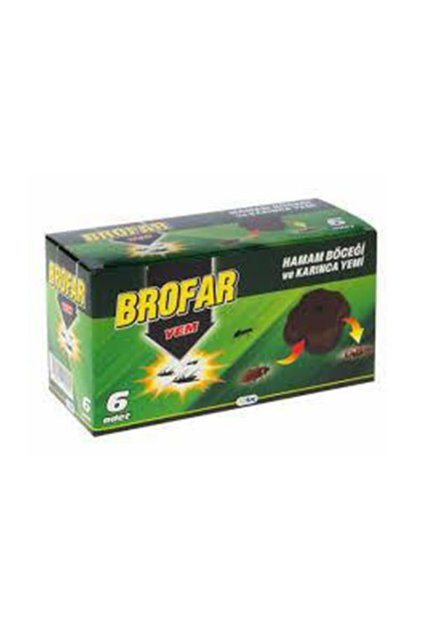 Brofar Hamamböceği ve Karınca Yemi 6'lı