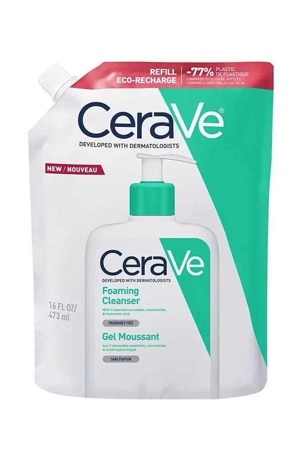 Cerave Foaming Cleanser Refill Normal ve Yağlıya Dönük Ciltler İçin473 ml