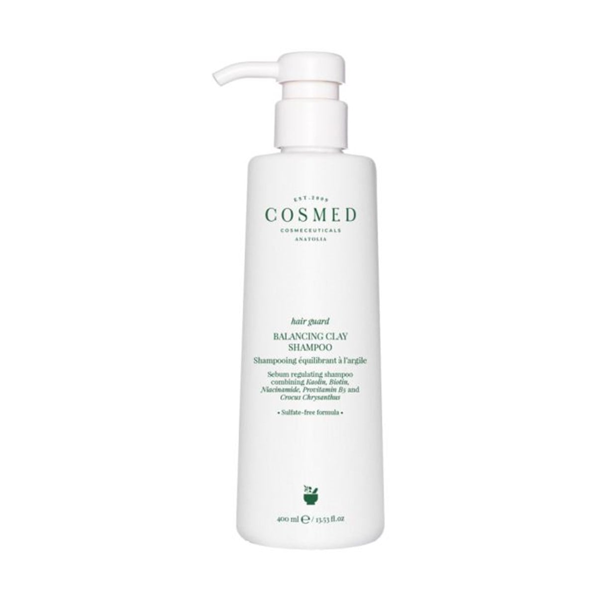 Cosmed Hair Guard Balancing Clay Shampoo 400 ml