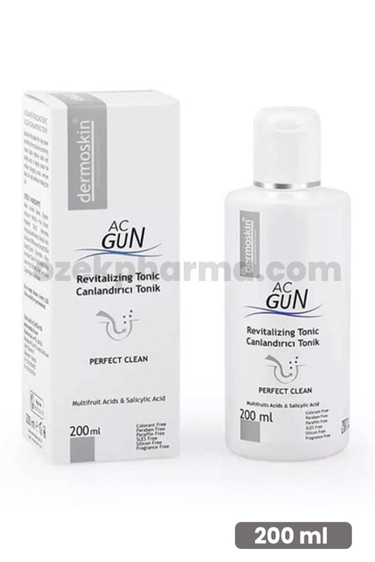 Dermoskin Acgun Canlandırıcı Tonik 200 ml