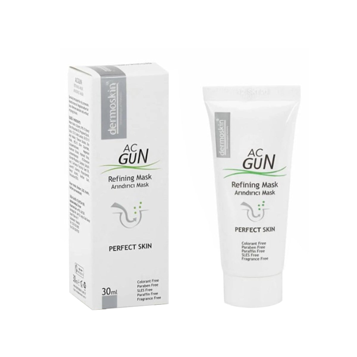 Dermoskin Acnegun Arındırıcı Mask 30 ml