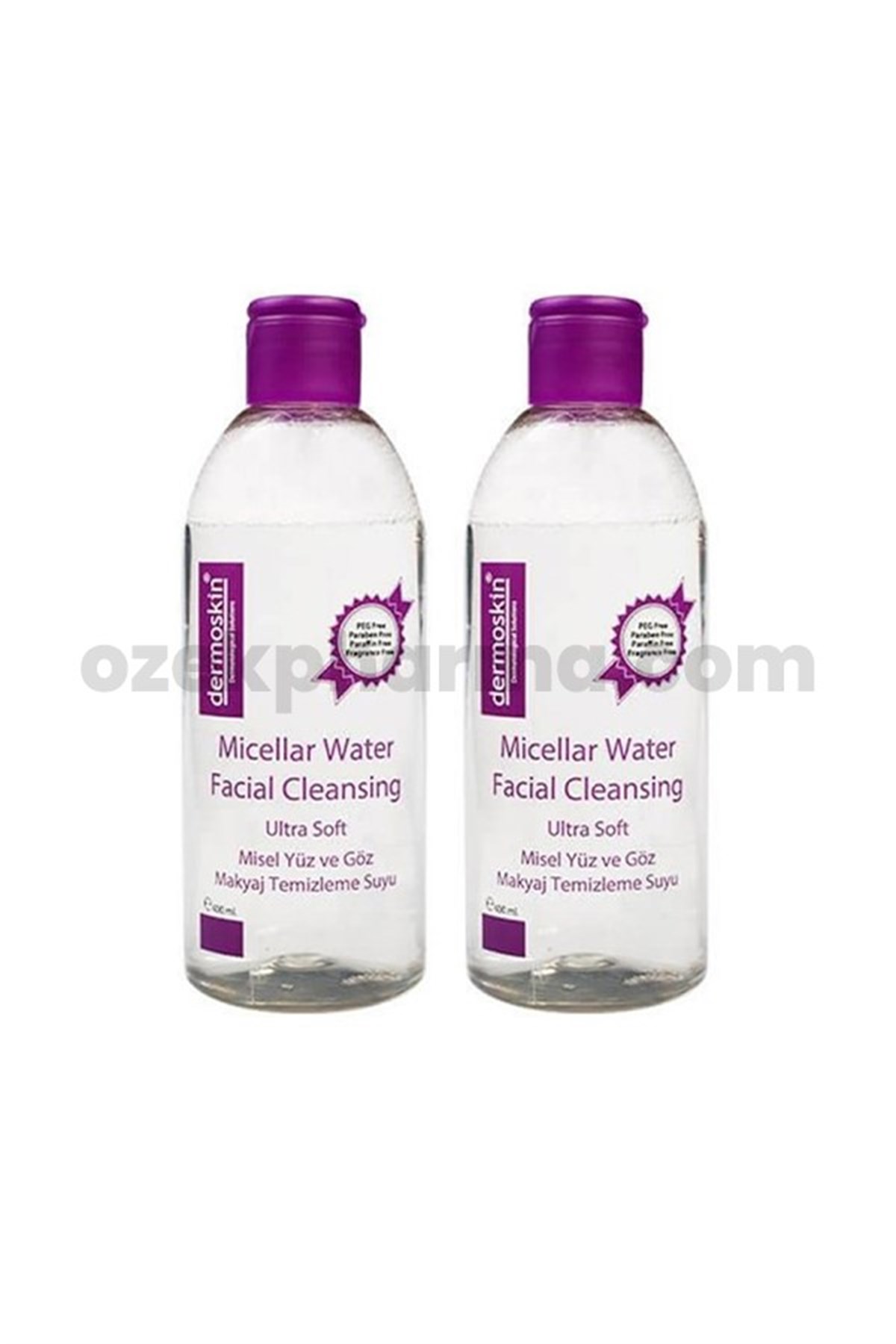 Dermoskin Micellar Water Facial Cleansing 2x400 ml